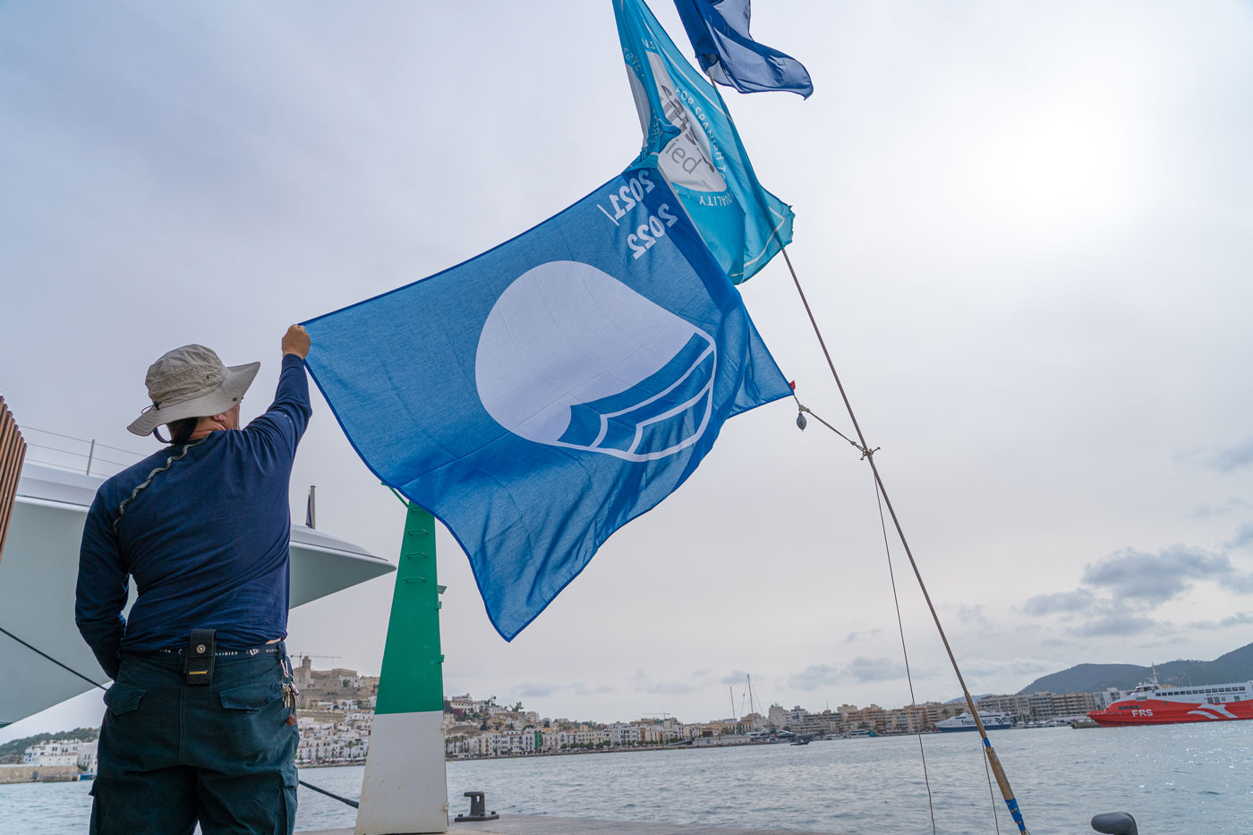 actualidad náutica, noticias náuticas, banderas azules, Baleares, sostenibilidad, Mallorca, Ibiza, M