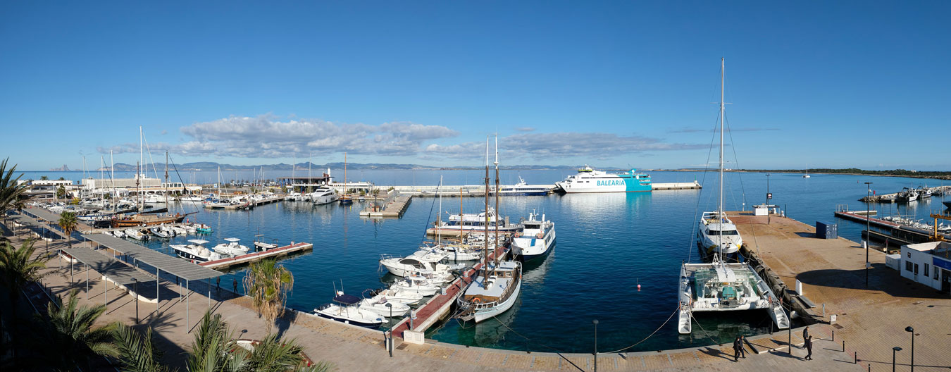 Port Med añade un millón de euros a la tasa de salida y gestionará amarres del puerto de la Savina