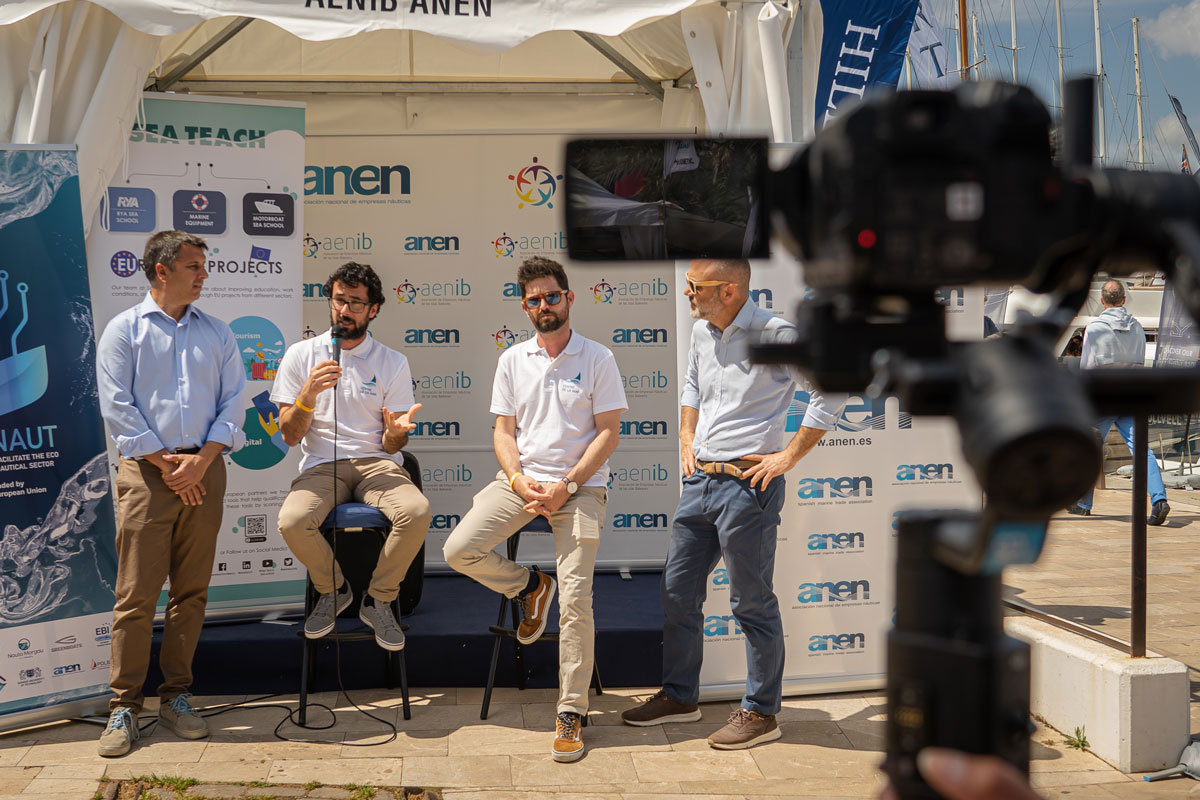 Las patronales náuticas balear y nacional dinamizan el sector en el Palma International Boat Show