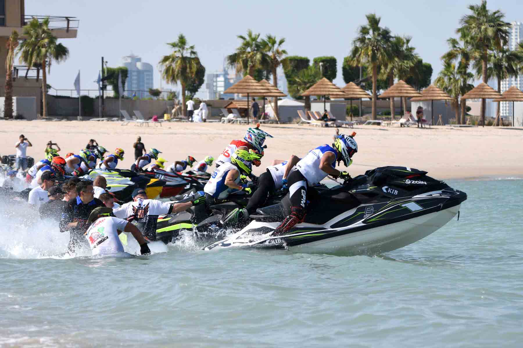 Ibiza acoge por primera vez una prueba del mundial de motos de agua