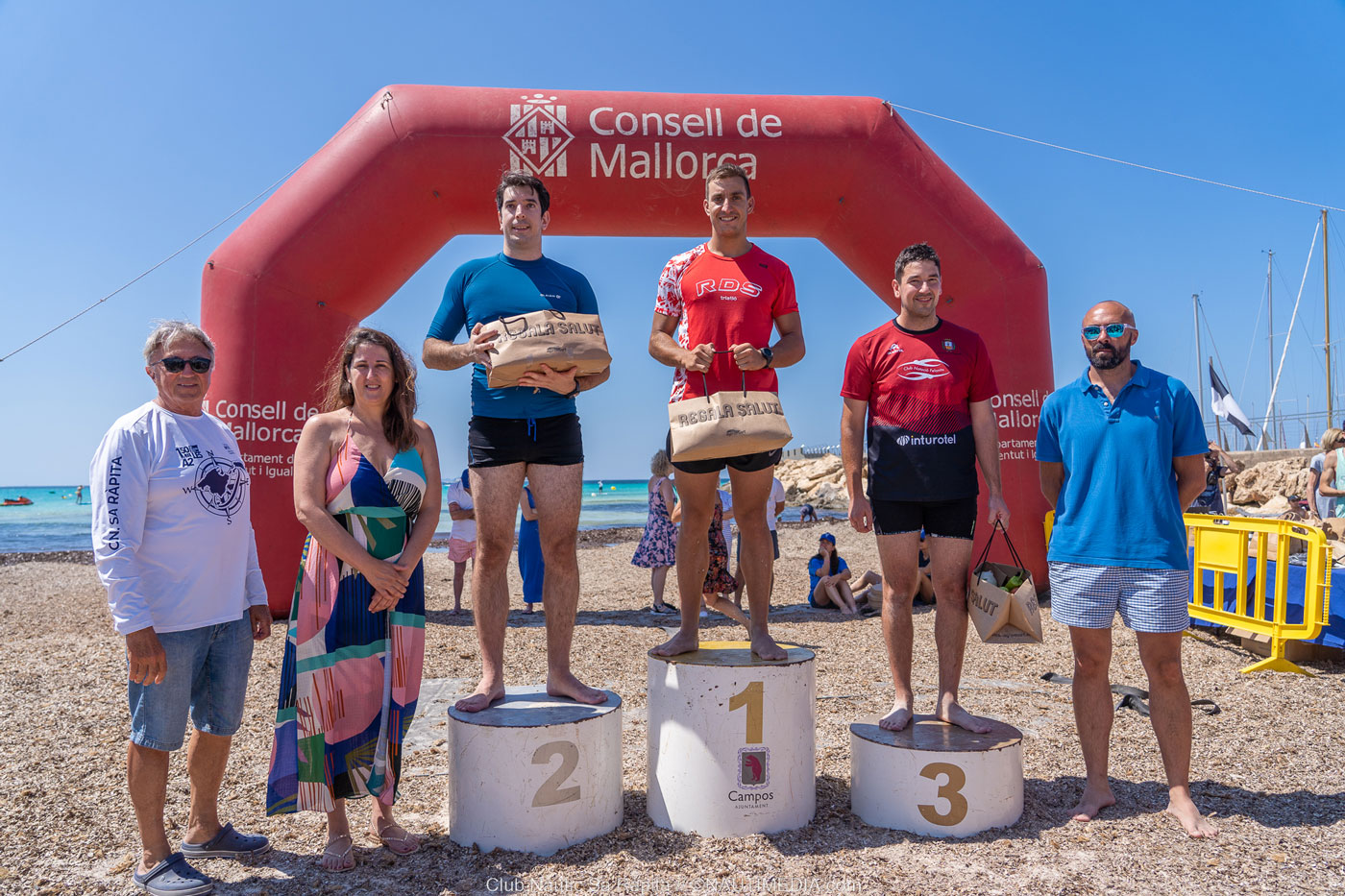 natación, aguas abiertas, Ayuntamiento de Campos, Federación Balear de Natación, Elitechip, Enrique 