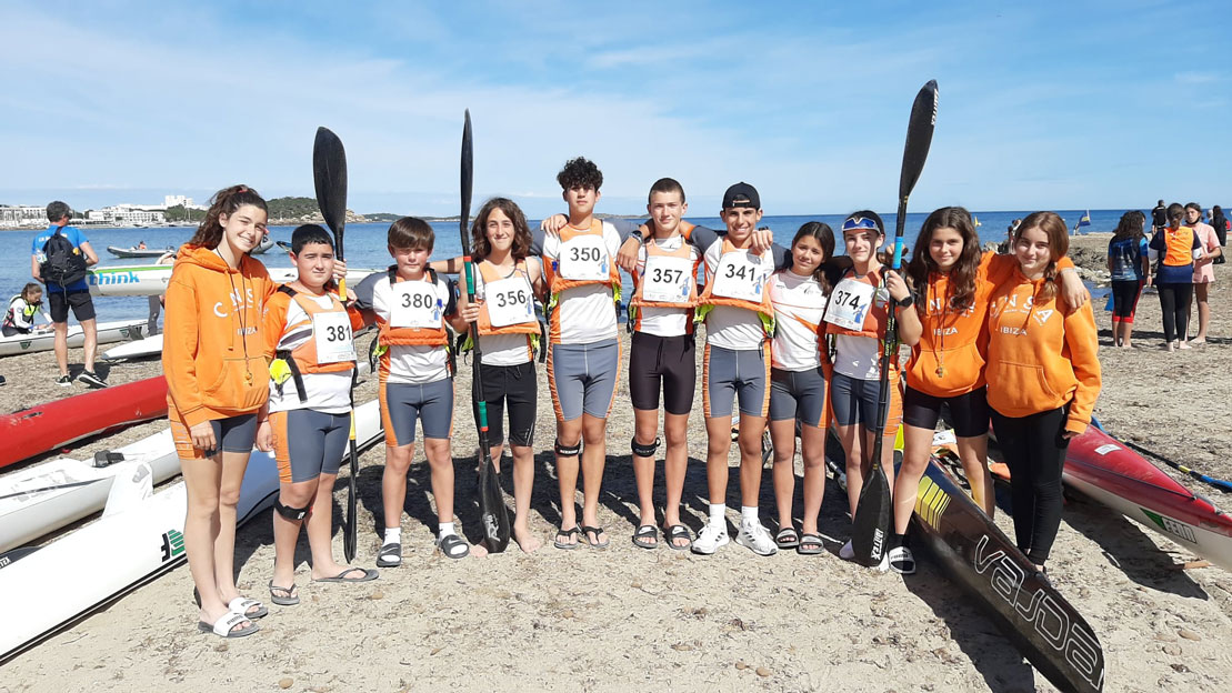 Triunfo de los equipos baleares en la 2ª Copa de España de Kayak de Mar