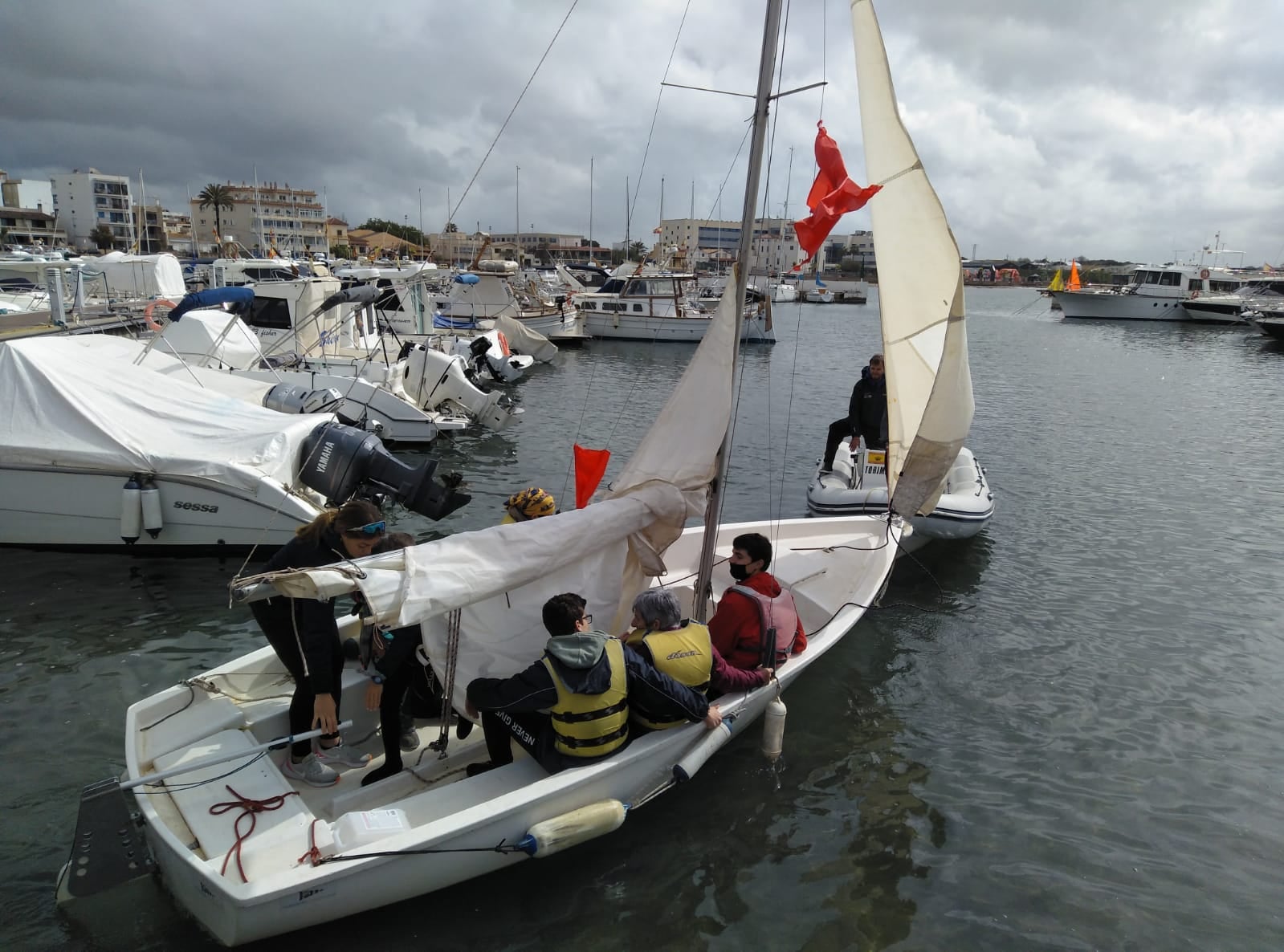 actualidad náutica, noticias náuticas, vela adaptada, Club de Vela Puerto Andratx, Club Nàutic Cala 