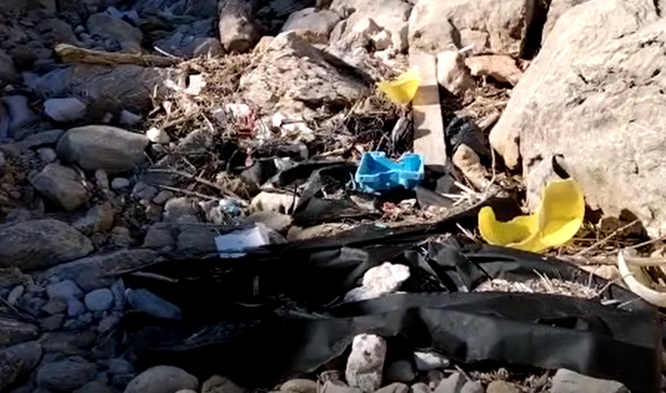 Cala Sant Vicenç, Pollença, residuos playas, plásticos, contaminación, medio ambiente