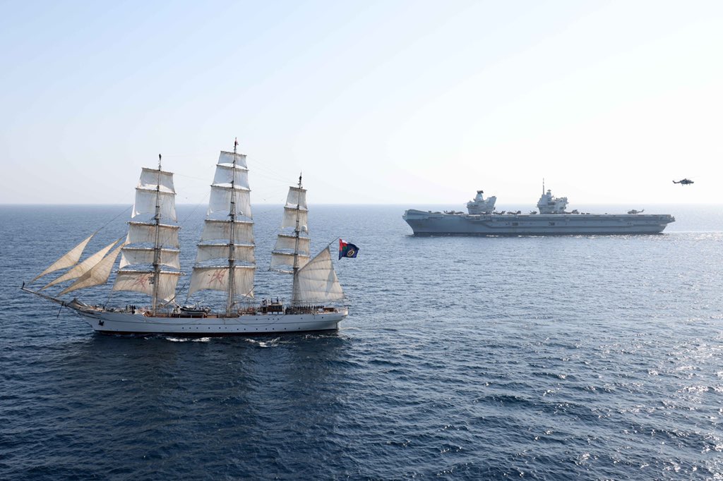 portaaviones, HMS Queen Elizabeth, Royal Navy, Reino Unido, buque de guerra
