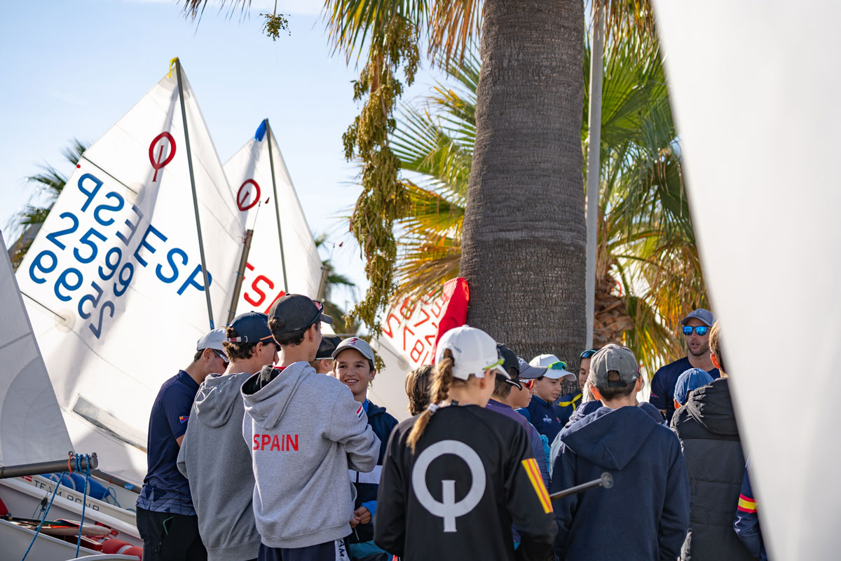 The youngsters will be the main characters at the Trofeo Repsol de Optimist of the CN Sa Ràpita