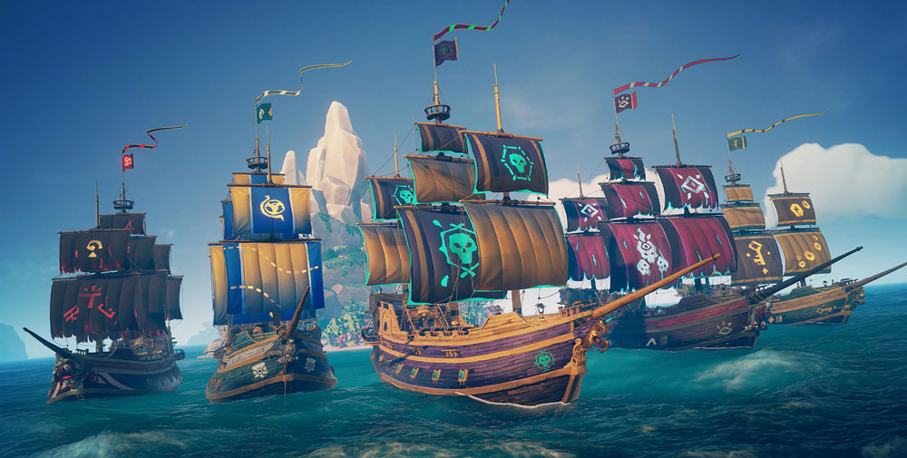 Surcar los siete mares a bordo de un barco pirata es posible con Sea of Thieves